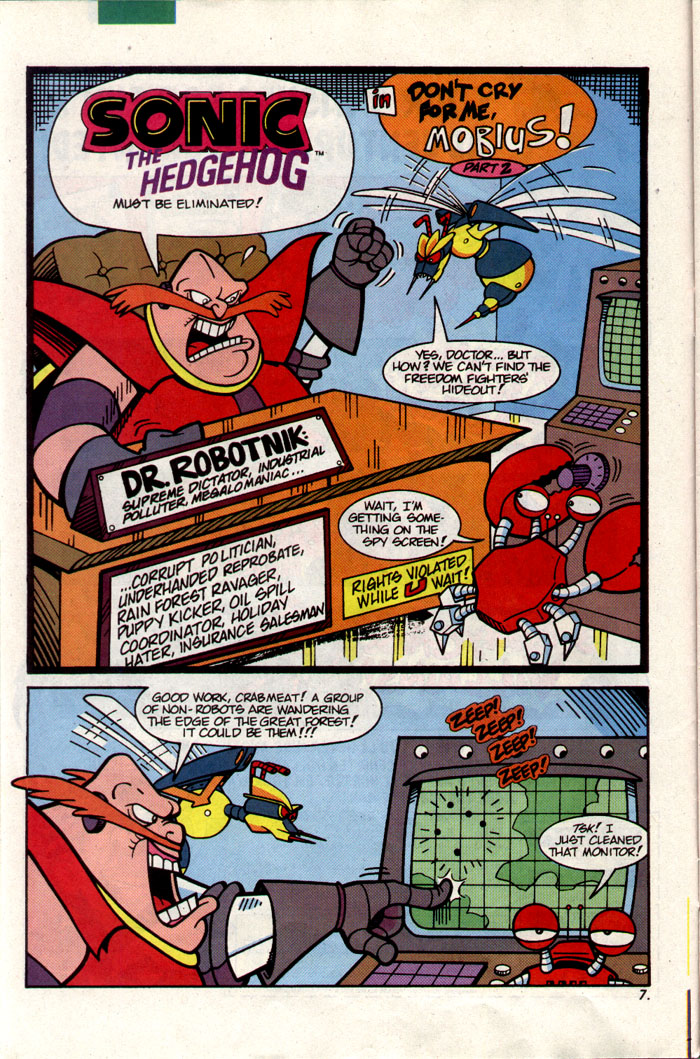 Sonic - Archie Adventure Series February 1993 Page 7